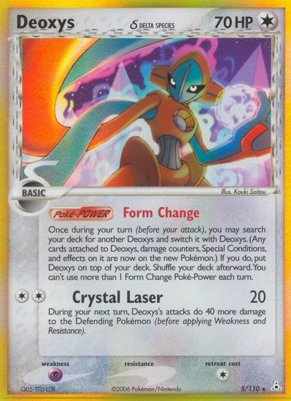 Holon Phantoms Deoxys [Normal] Pokémon card